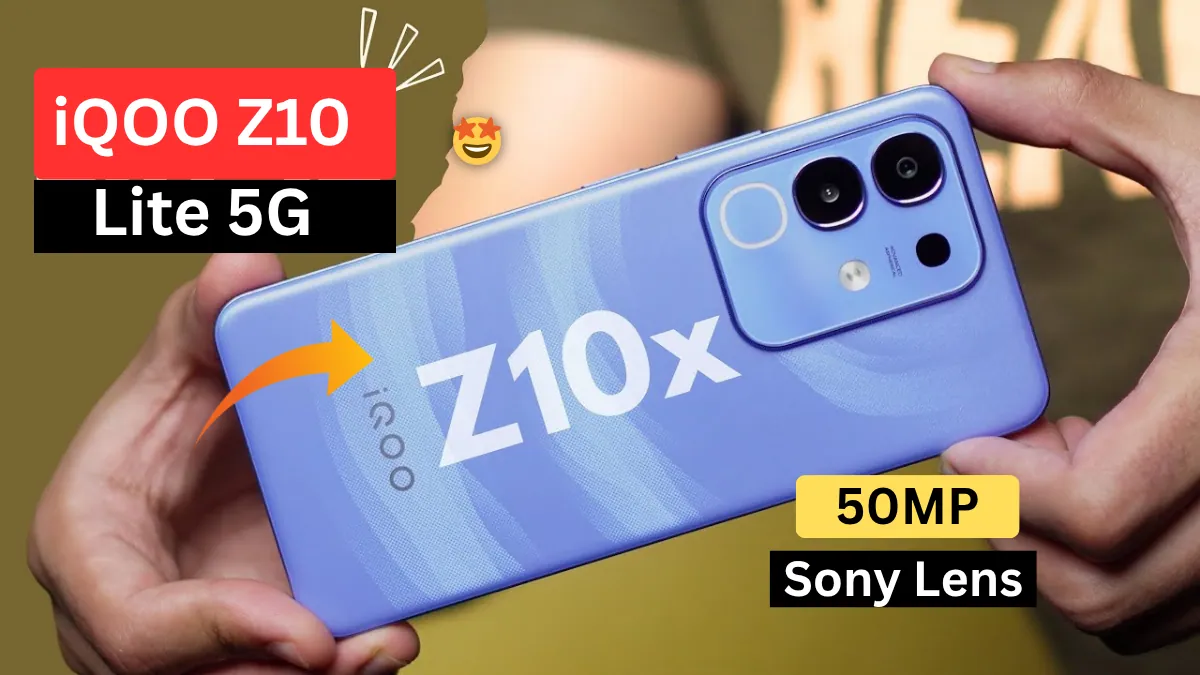 iqoo z10 lite 5g smartphone